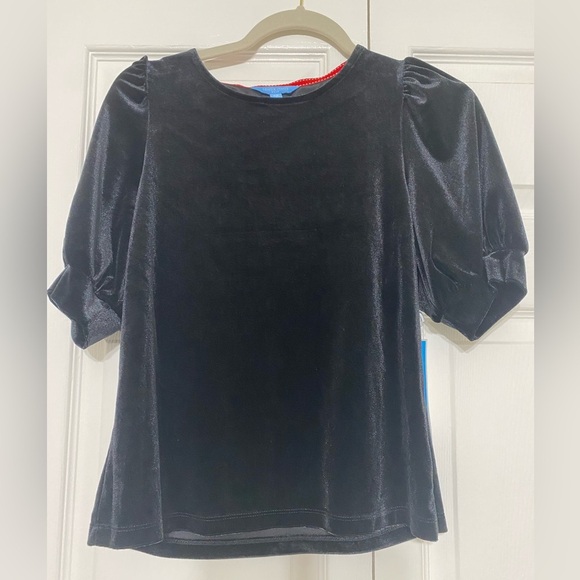 Draper James Tops - - NWT DRAPER JAMES Velvet Top size XS
